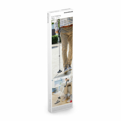 Extendable Walking Stick with LED, Alarm and Grabber Hannde InnovaGood