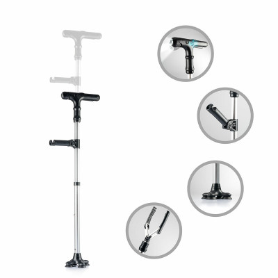 Extendable Walking Stick with LED, Alarm and Grabber Hannde InnovaGood