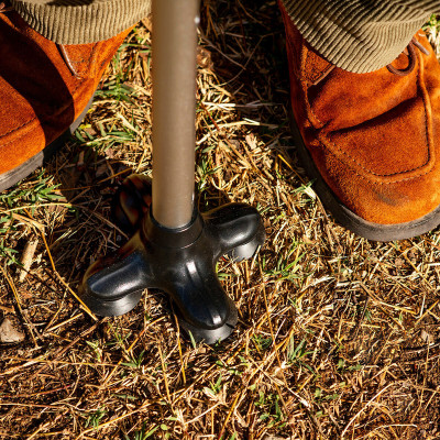 Extendable Walking Stick with LED, Alarm and Grabber Hannde InnovaGood