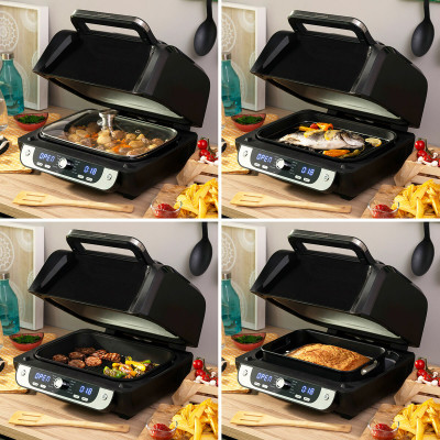 Air Fryer with Grill, Accessories and Recipe Book InnovaGoods Fryinn 1