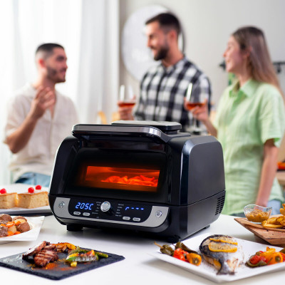 Air Fryer with Grill, Accessories and Recipe Book InnovaGoods Fryinn 1