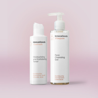 Face Cleansing Duo Pack Kombucha InnovaGoods Face Cleansing Duo Pack Kombucha InnovaGoods