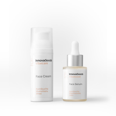 Face Moisturising Duo Pack Kombucha InnovaGoods Face Moisturising Duo Pack Kombucha InnovaGoods