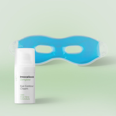 Relaxing Eye Contour Treatment Pack CBD InnovaGoods Relaxing Eye Contour Treatment Pack CBD InnovaGoods