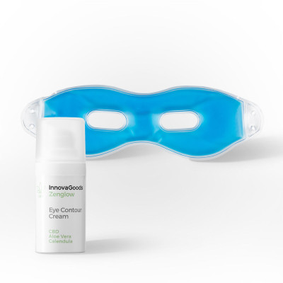 Relaxing Eye Contour Treatment Pack CBD InnovaGoods Relaxing Eye Contour Treatment Pack CBD InnovaGoods