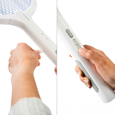 2-in-1 Rechargeable Insect Killing Racket with UV Light Elecfly Innova