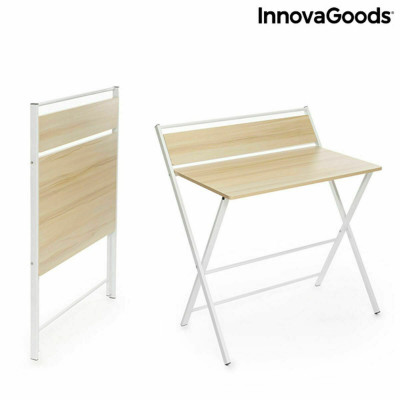 Folding Desk with Shelf InnovaGoods Tablezy Wood (Refurbished A)
