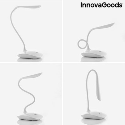 Rechargeable Touch-sensitive LED Table Lamp InnovaGoods Lum2Go White A