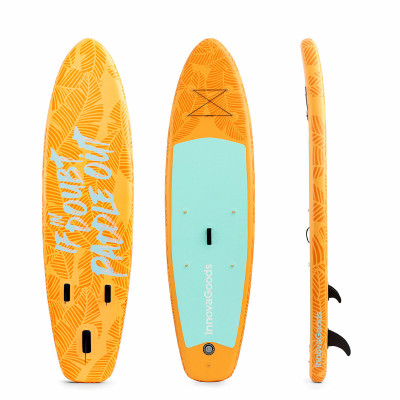 2-in-1 Inflatable Paddle Surf Board with Seat and Accessories Siros In