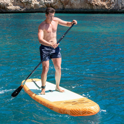 2-in-1 Inflatable Paddle Surf Board with Seat and Accessories Siros In