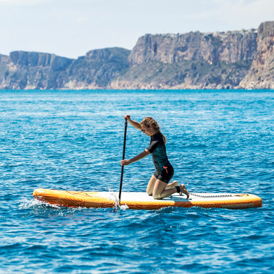 2-in-1 Inflatable Paddle Surf Board with Seat and Accessories Siros In