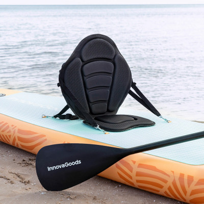 2-in-1 Inflatable Paddle Surf Board with Seat and Accessories Siros In