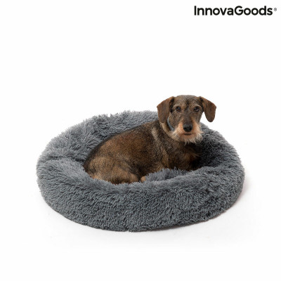 Anti-stress Pet Bed Bepess InnovaGoods Ø 60 cm Grey (Refurbished A)