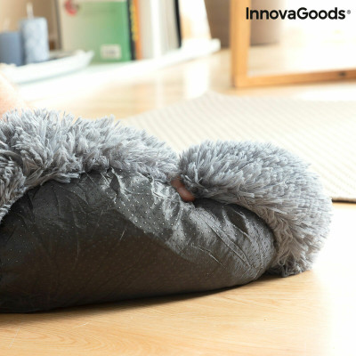 Anti-stress Pet Bed Bepess InnovaGoods Ø 60 cm Grey (Refurbished A)