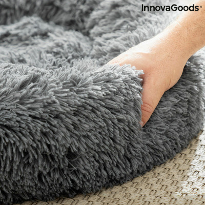 Anti-stress Pet Bed Bepess InnovaGoods Ø 60 cm Grey (Refurbished A)