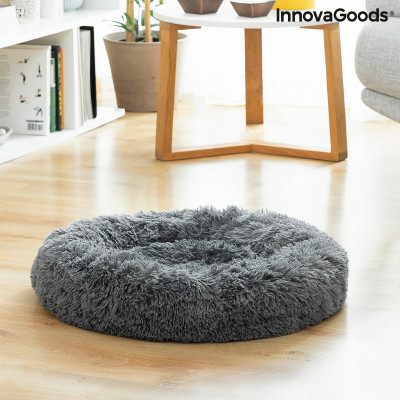 Anti-stress Pet Bed Bepess InnovaGoods Ø 60 cm Grey (Refurbished A)