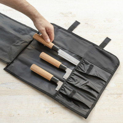 Set of Knives with Professional Carry Case Damas·Q InnovaGoods V01032