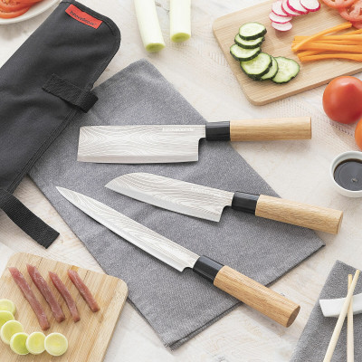 Set of Knives with Professional Carry Case Damas·Q InnovaGoods V01032