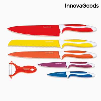 Knife Set InnovaGoods IG114918 Stainless steel 6 Pieces (Refurbished A
