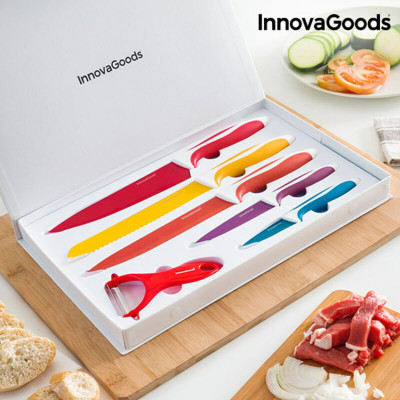 Knife Set InnovaGoods IG114918 Stainless steel 6 Pieces (Refurbished A
