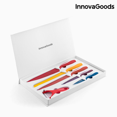Knife Set InnovaGoods IG114918 Stainless steel 6 Pieces (Refurbished A