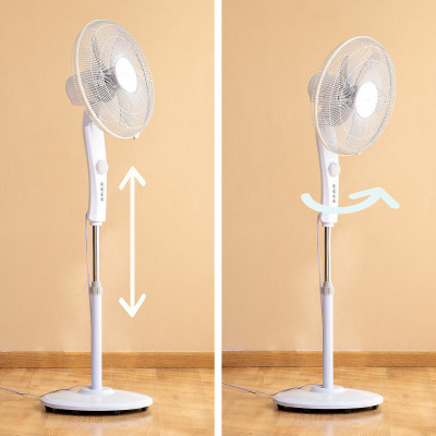 Freestanding Fan InnovaGoods White 45 W Multicolour 30 x 40 cm (Refurb