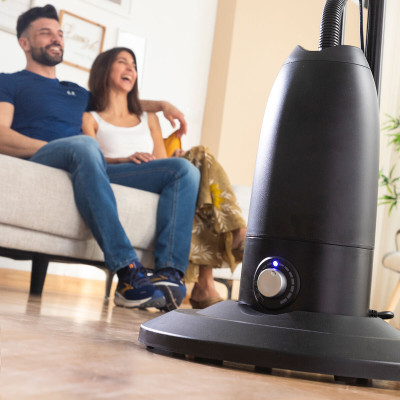 Nebuliser Pedestal Fan with Remote Control InnovaGoods Black 2,8 L 90