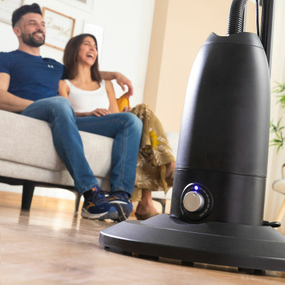 Nebuliser Pedestal Fan with Remote Control InnovaGoods Black 90 W 2,8