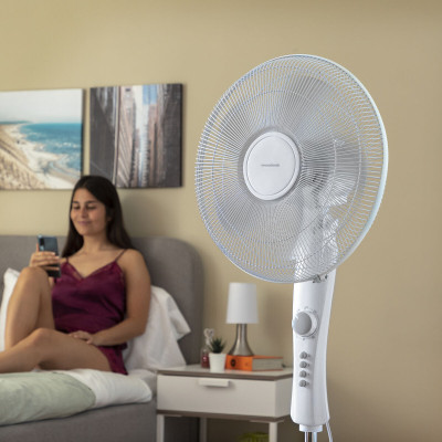 Freestanding Fan InnovaGoods White 45 W (Refurbished D)