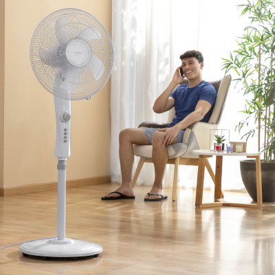 Freestanding Fan InnovaGoods White 45 W (Refurbished D)