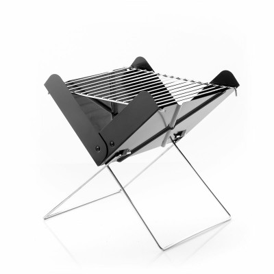 Mini Folding Portable Barbecue for Charcoal InnovaGoods Stainless stee