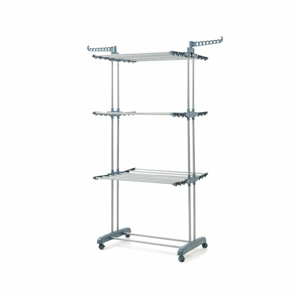 Folding Vertical Clothes Dryer with Wheels InnovaGoods 24 Bars (Refurbished A)