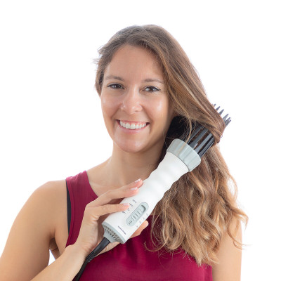 3-in-1 Drying, Styling and Curling Hairbrush Dryple InnovaGoods 550 W 3-in-1 Drying, Styling and Curling Hairbrush Dryple InnovaGoods 550 W