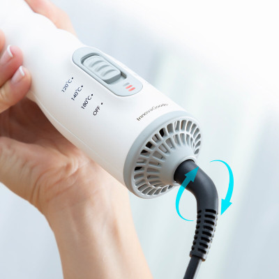 3-in-1 Drying, Styling and Curling Hairbrush Dryple InnovaGoods 550 W 3-in-1 Drying, Styling and Curling Hairbrush Dryple InnovaGoods 550 W