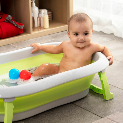 Evolutionary Folding Baby Bathtub Fovibath InnovaGoods Multicolour (Re