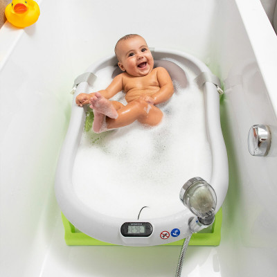 Evolutionary Folding Baby Bathtub Fovibath InnovaGoods Multicolour (Re