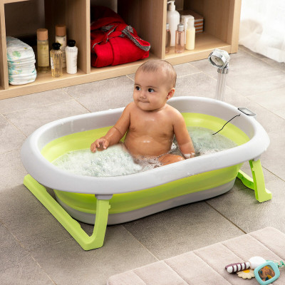 Evolutionary Folding Baby Bathtub Fovibath InnovaGoods Multicolour (Re