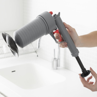 Universal Compressed Air Unblocking Gun with Adaptors KlinGun InnovaGo