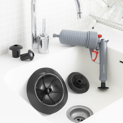 Universal Compressed Air Unblocking Gun with Adaptors KlinGun InnovaGo