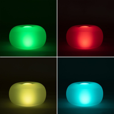 Inflatable Seat with Multicolour LED and Remote Control Pulight Innova