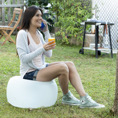 Inflatable Seat with Multicolour LED and Remote Control Pulight Innova
