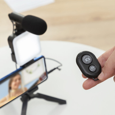 Vlogging Kit with Light, Microphone and Remote Control Plodni InnovaGo Vlogging Kit with Light, Microphone and Remote Control Plodni InnovaGo
