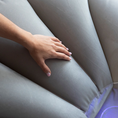 Inflatable Armchair with Multicoloured LED and Remote Control Chight I