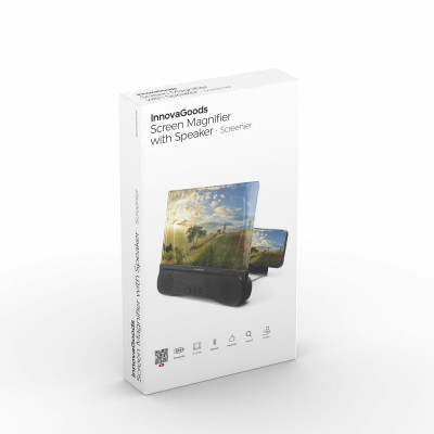Rechargeable Screen Magnifier with Speaker for Mobile Phones Screenier