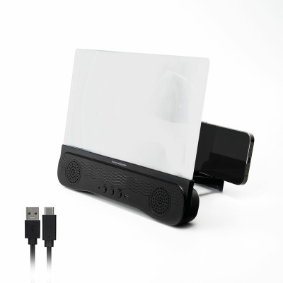 Rechargeable Screen Magnifier with Speaker for Mobile Phones Screenier