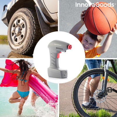 Portable Air Compressor with LED Light. Airpro+ InnovaGoods IG815783 1