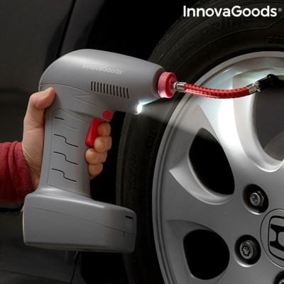 Portable Air Compressor with LED Light. Airpro+ InnovaGoods IG815783 1
