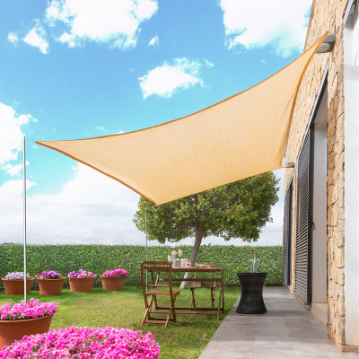 Rectangular Shade Sail Reshad InnovaGoods  Beige 3 x 4 m (Refurbished