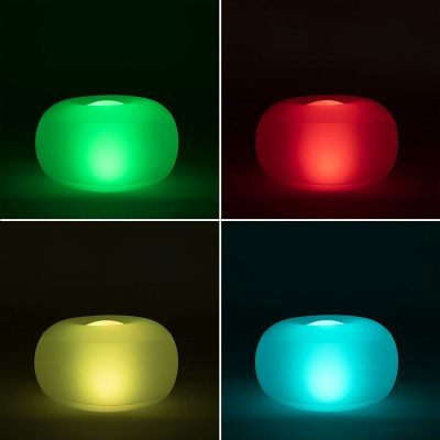 Inflatable Seat with Multicolour LED and Remote Control InnovaGoods Wh