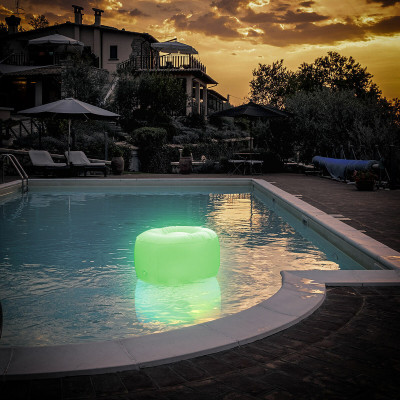 Inflatable Seat with Multicolour LED and Remote Control InnovaGoods Wh